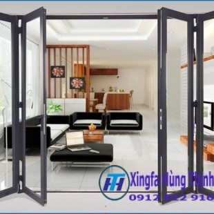 NHÔM XINGFA CỐ ĐỊNH VÀ CÁNH CỬA MỞ XẾP TRƯỢT