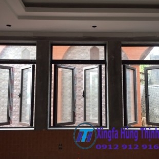 NHÔM XINGFA CỐ ĐỊNH VÀ CÁNH CỬA MỞ XOAY CAO CẤP