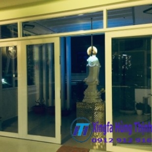CỬA NHÔM 4 CÁNH HỆ 1000